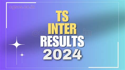 ts inter results 2024 release date